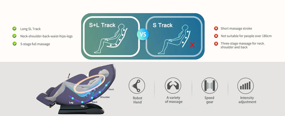 Premium 4D Massage Chair SL-Track Full Body Shiatsu Recliner – Zero Gravity Electric Massager with Yoga Stretching & Foot Roller