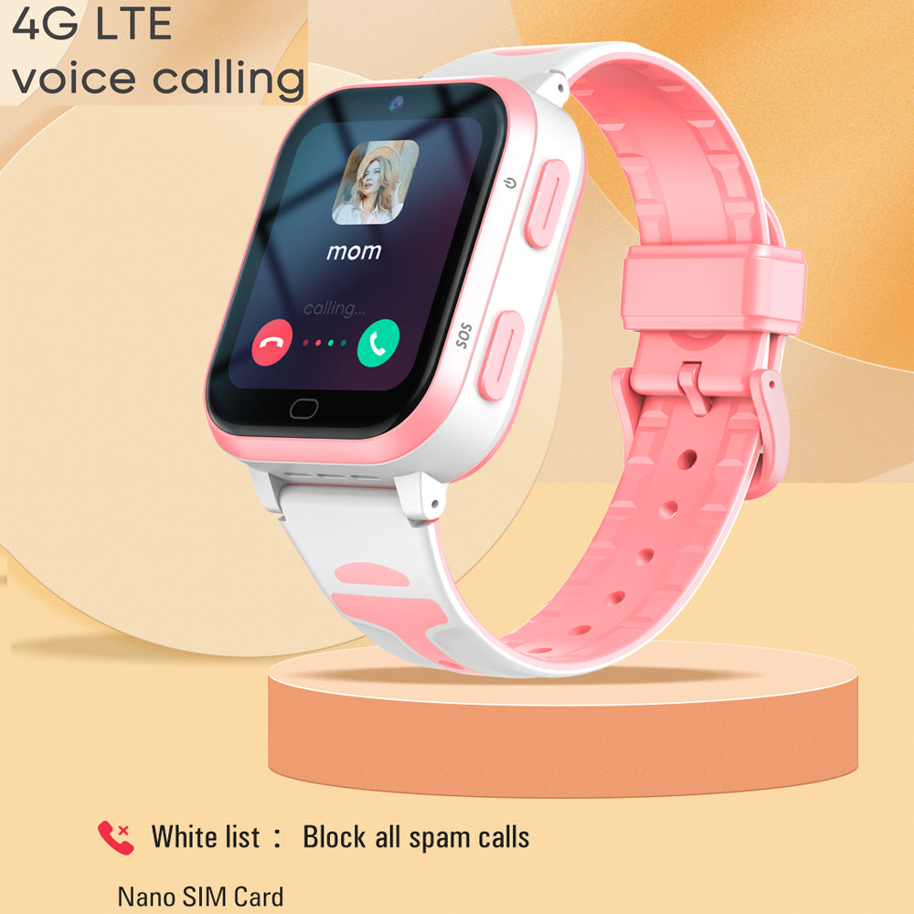 Premium 4G Kids Smartwatch – Video Call, GPS Tracking, IP67 Waterproof, 8GB ROM, Health Monitoring, Wi-Fi, Voice & Video Calls, Android Compatibility