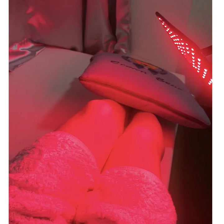 Premium 660nm and 850nm LED Red Light Therapy Panel – Near Infrared Lamp with Adjustable Stand and Timer