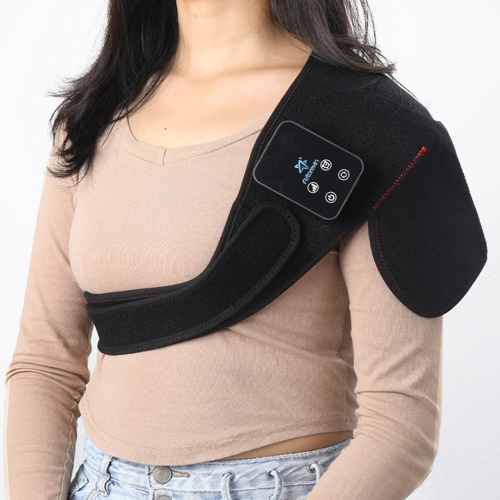 Premium 660nm and 850nm Red Light Therapy Knee Pad – Infrared LED Joint Support Wrap with USB Rechargeable Design