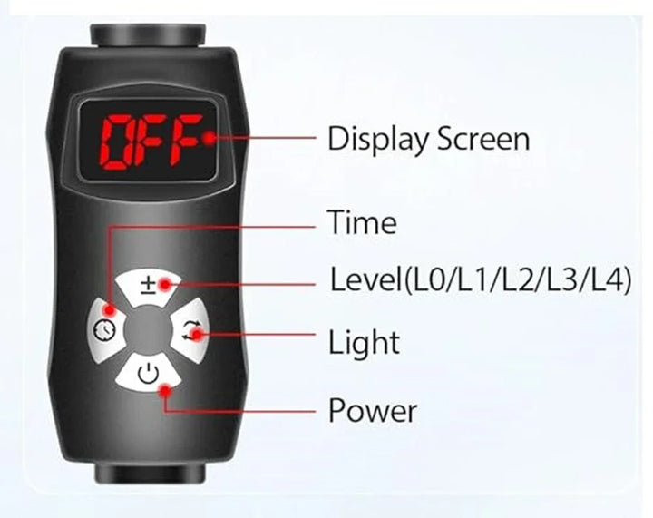 Premium 660nm and 850nm Red Light Therapy Panel – 126 LED Infrared Lamp with Timer and Adjustable Stand