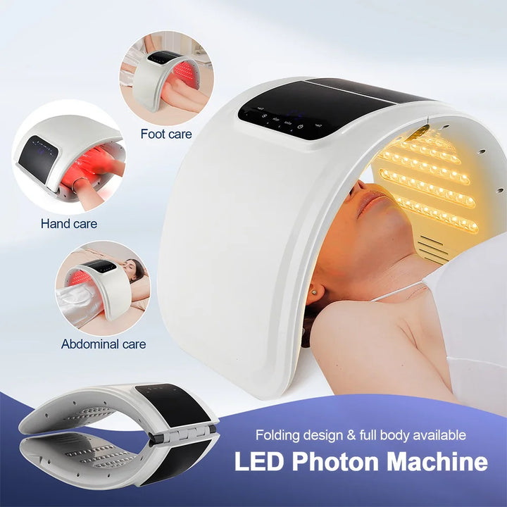 Premium 7 Color PDT LED Facial Mask – Red Light Therapy Beauty Device for Skin Care and Rejuvenation