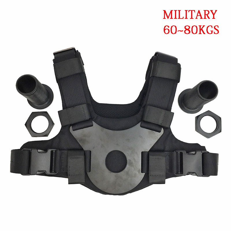 Premium 80kg Weight Vest for Gym Fitness – Heavy Duty Crossfit Training, Quick Release Power Training Plate for Running, Adjustable and Durable