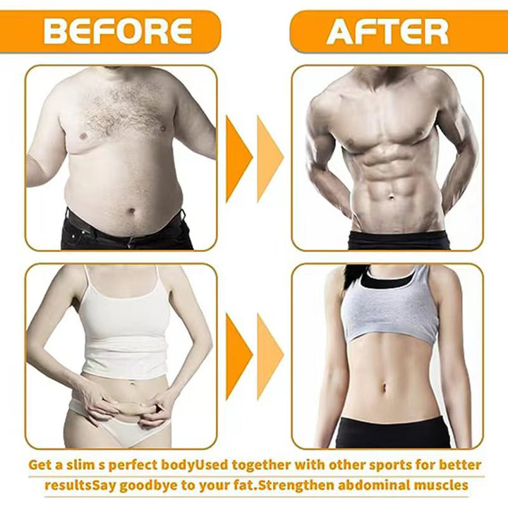 Premium ABS Muscle Stimulator EMS Abdominal Trainer – USB Rechargeable Vibration Fitness Belt for Home Gym, 10 Modes, 30 Intensity Levels, Wearable Electrostimulation Massager for Abs & Waist