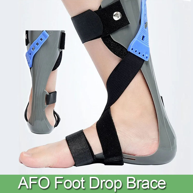 Premium AFO Drop Foot Brace Orthosis - Lightweight Ankle Support Stabilizer for Men and Women, Comfort Fit for Foot Drop, Arthritis, Sprains, and Rehabilitation, Multiple Sizes Available
