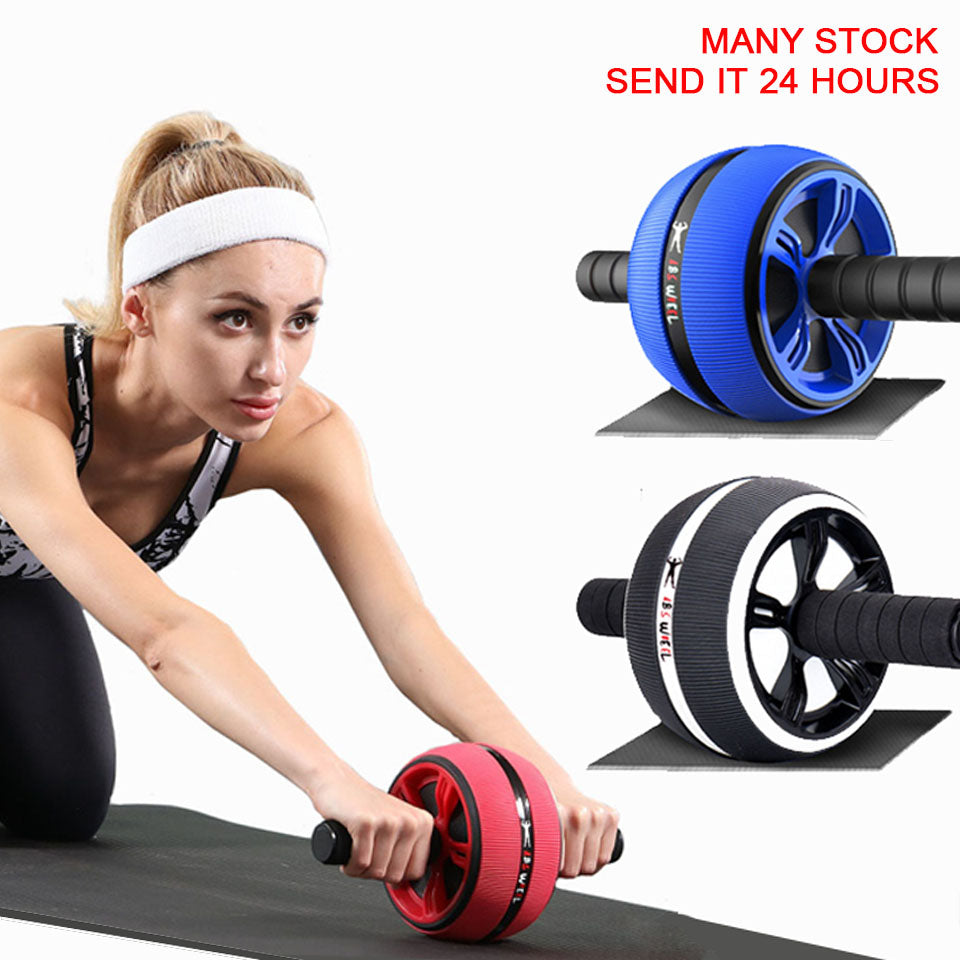 Premium Abdominal Muscle Wheel for Core Strength Training - Fitness Roller with Kneeling Pad, TPR+PP Material for Effective Abdomen Exercise, Durable Ab Wheel for Home Workouts