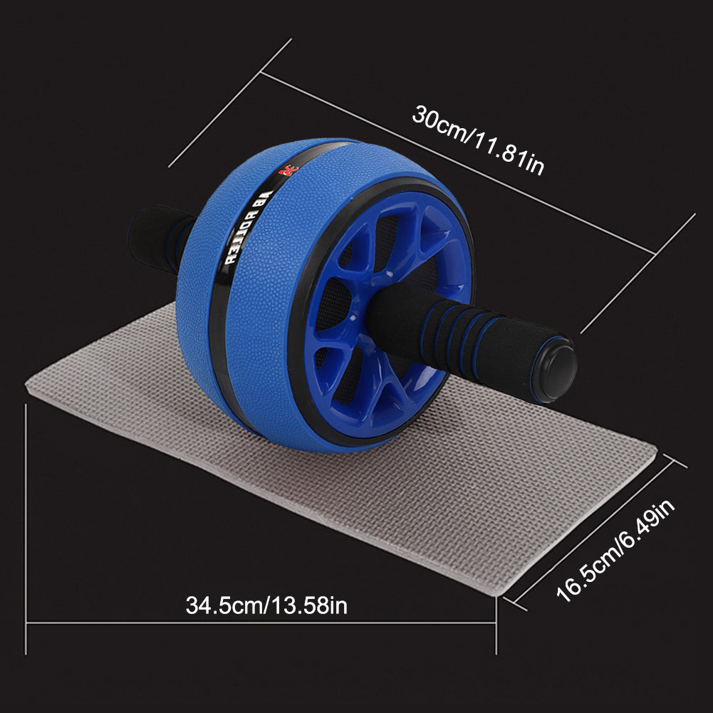 Premium Abdominal Muscle Wheel for Core Strength Training - Fitness Roller with Kneeling Pad, TPR+PP Material for Effective Abdomen Exercise, Durable Ab Wheel for Home Workouts