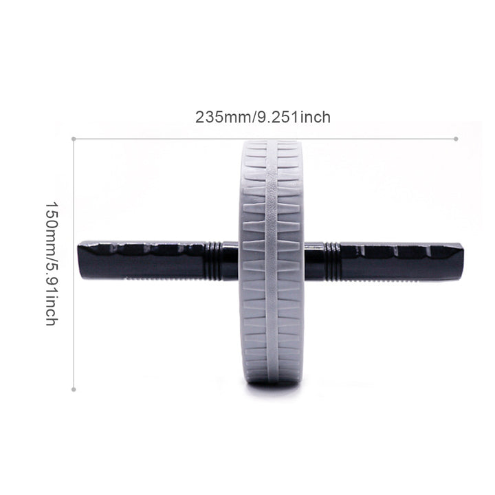 Premium Abdominal Muscle Wheel for Core Strength Training - Fitness Roller with Kneeling Pad, TPR+PP Material for Effective Abdomen Exercise, Durable Ab Wheel for Home Workouts