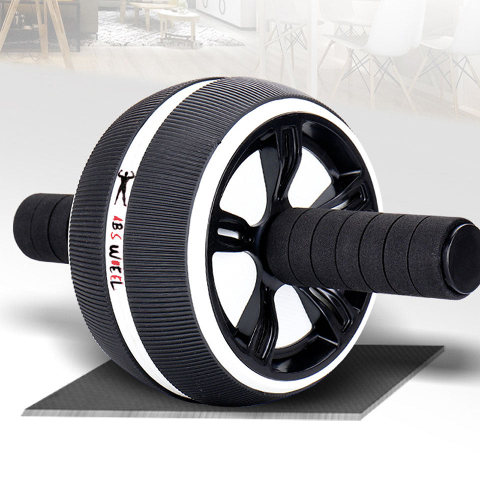 Premium Abdominal Muscle Wheel for Core Strength Training - Fitness Roller with Kneeling Pad, TPR+PP Material for Effective Abdomen Exercise, Durable Ab Wheel for Home Workouts