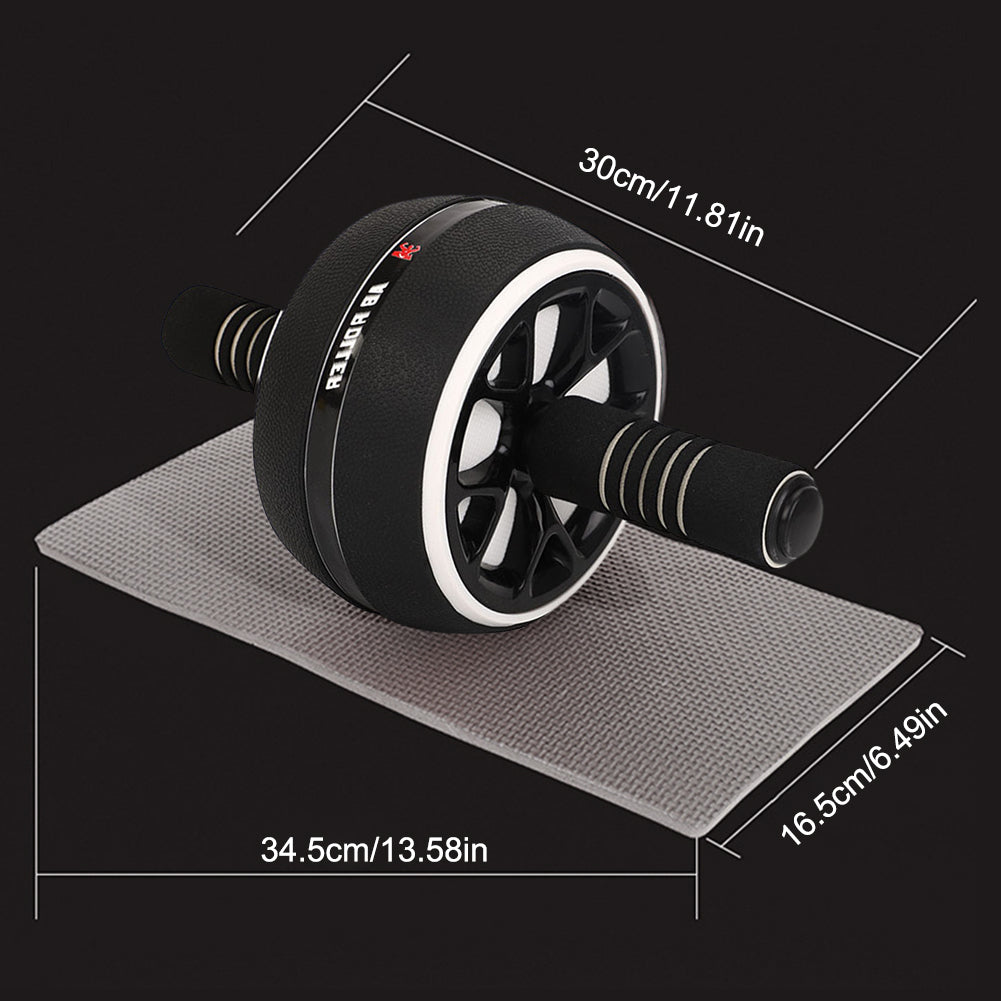 Premium Abdominal Muscle Wheel for Core Strength Training - Fitness Roller with Kneeling Pad, TPR+PP Material for Effective Abdomen Exercise, Durable Ab Wheel for Home Workouts