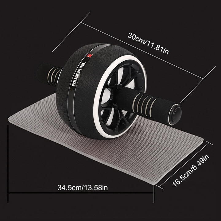 Premium Abdominal Muscle Wheel for Core Strength Training - Fitness Roller with Kneeling Pad, TPR+PP Material for Effective Abdomen Exercise, Durable Ab Wheel for Home Workouts