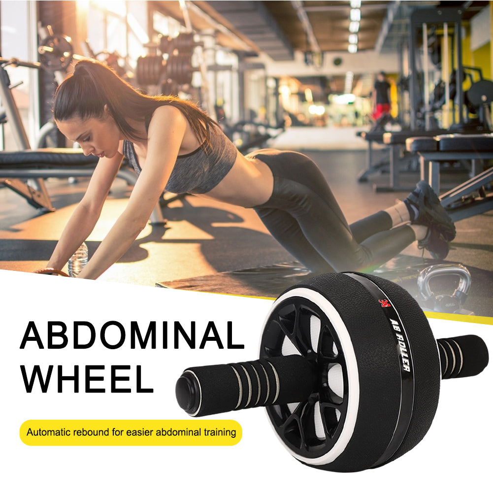 Premium Abdominal Muscle Wheel for Core Strength Training - Fitness Roller with Kneeling Pad, TPR+PP Material for Effective Abdomen Exercise, Durable Ab Wheel for Home Workouts