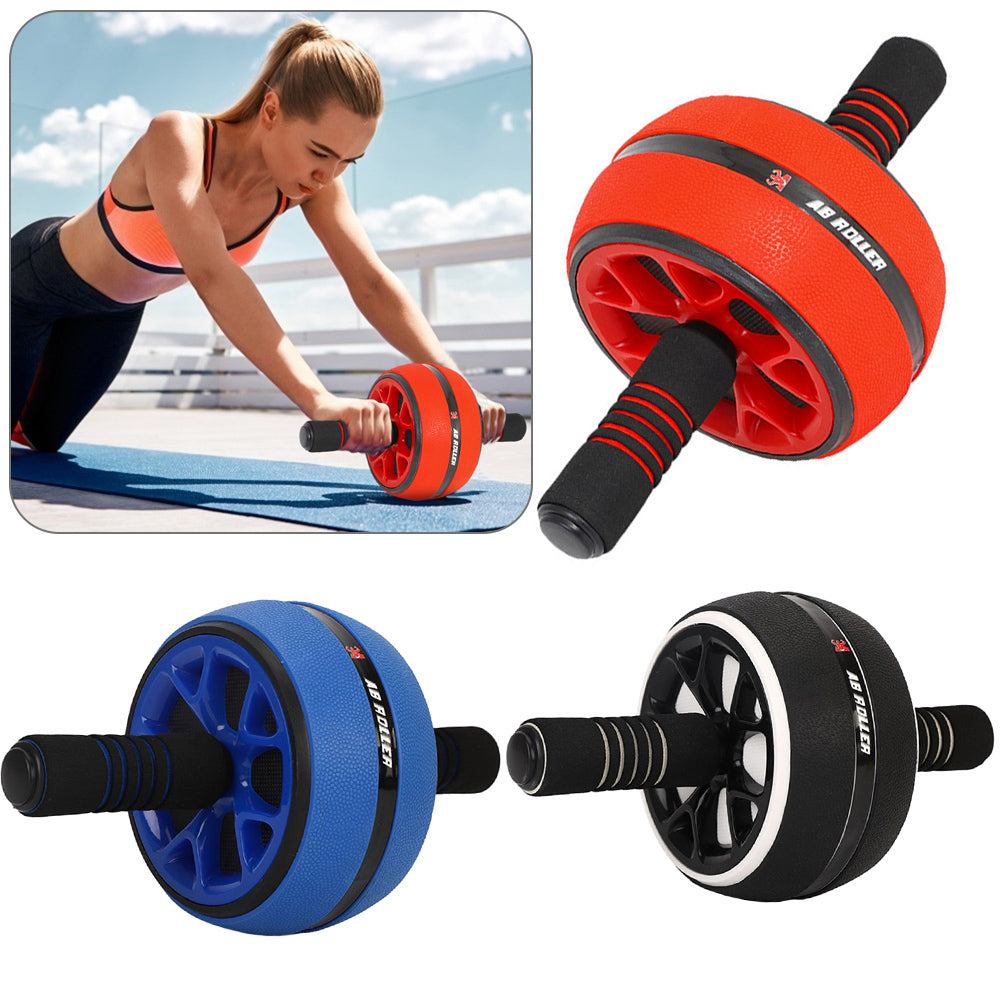 Premium Abdominal Muscle Wheel for Core Strength Training - Fitness Roller with Kneeling Pad, TPR+PP Material for Effective Abdomen Exercise, Durable Ab Wheel for Home Workouts