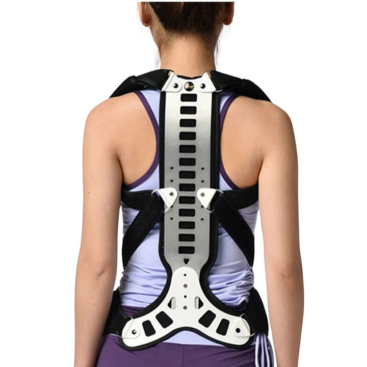 Premium Adjustable Back Brace Posture Corrector for Scoliosis & Hunchback Relief, Pain Relief, Lightweight & Breathable Design, Unisex Sizes S-XL