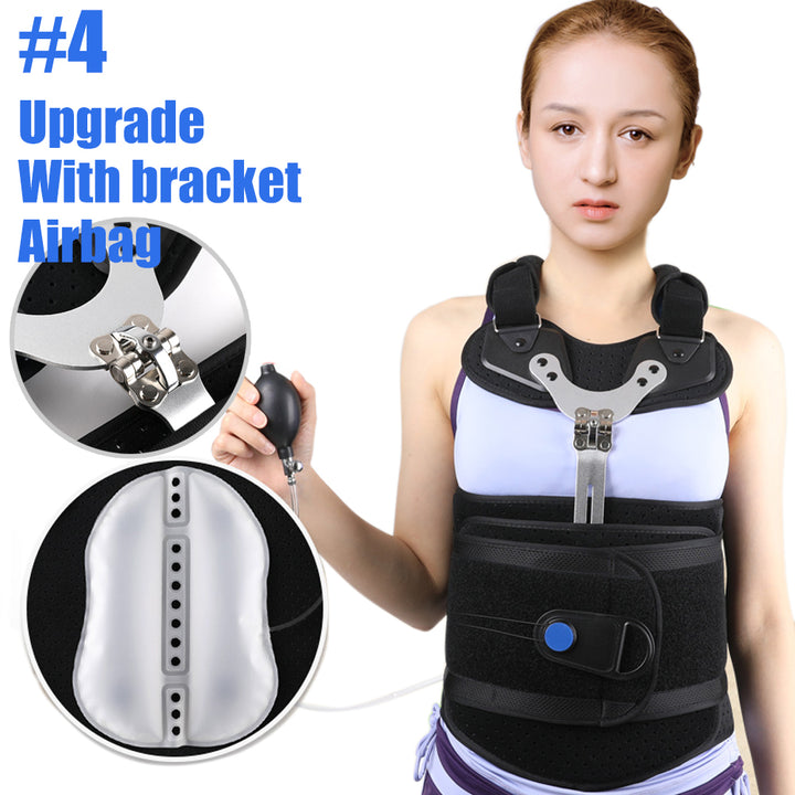 Premium Adjustable Back Brace Posture Corrector for Scoliosis & Hunchback Relief, Pain Relief, Lightweight & Breathable Design, Unisex Sizes S-XL