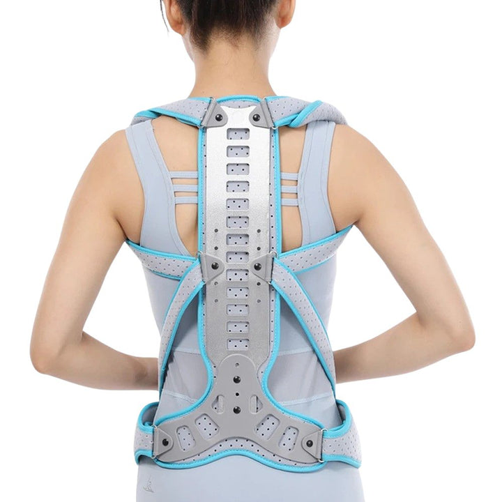 Premium Adjustable Back Brace Posture Corrector for Scoliosis & Hunchback Relief, Pain Relief, Lightweight & Breathable Design, Unisex Sizes S-XL