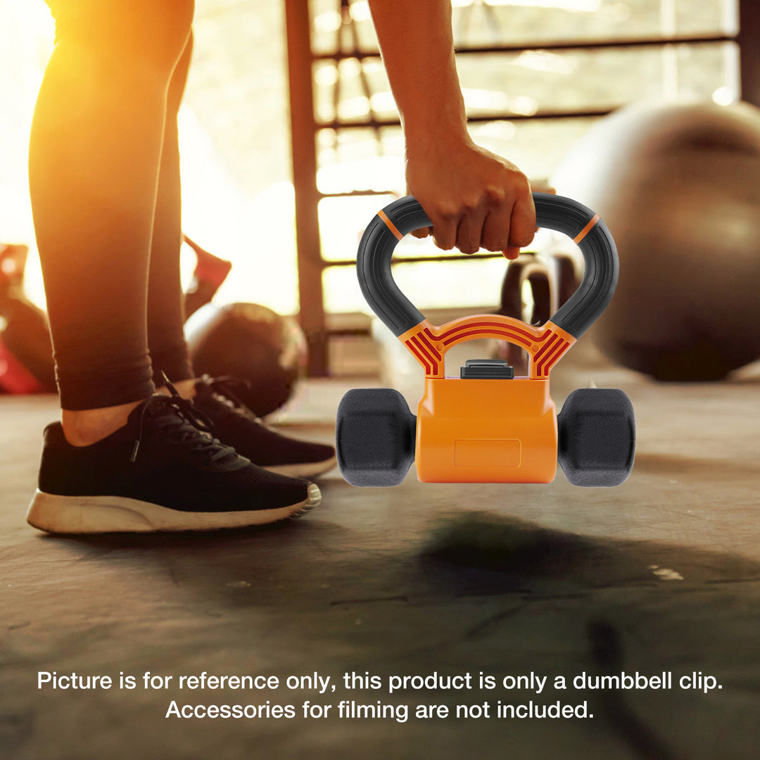 Premium Adjustable Dumbbell Grip – Portable Weightlifting Handle for Fitness, Comfortable Kettlebell Grip for Exercise, Adjustable and Easy-to-Use Weight Handle for Effective Workouts