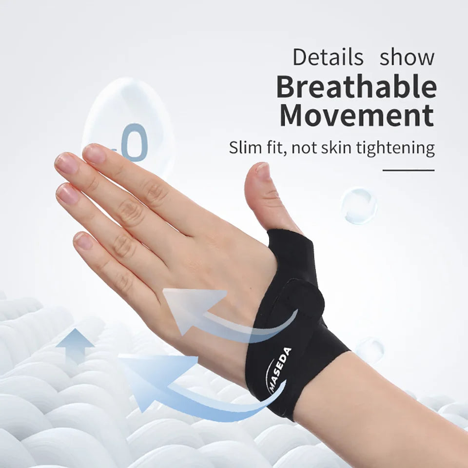 Premium Adjustable Finger Splint for Trigger Finger and Curved Finger Straightening, Support Brace with Hook & Loop Tape for Injury Recovery, Arthritis Relief, and Finger Protection – Fits All Sizes