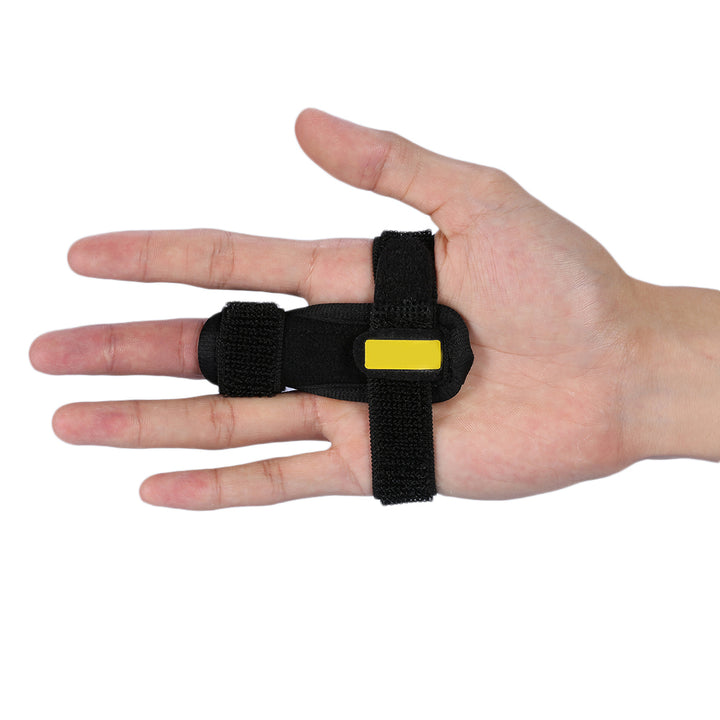 Premium Adjustable Finger Splint for Trigger Finger and Curved Finger Straightening, Support Brace with Hook & Loop Tape for Injury Recovery, Arthritis Relief, and Finger Protection – Fits All Sizes