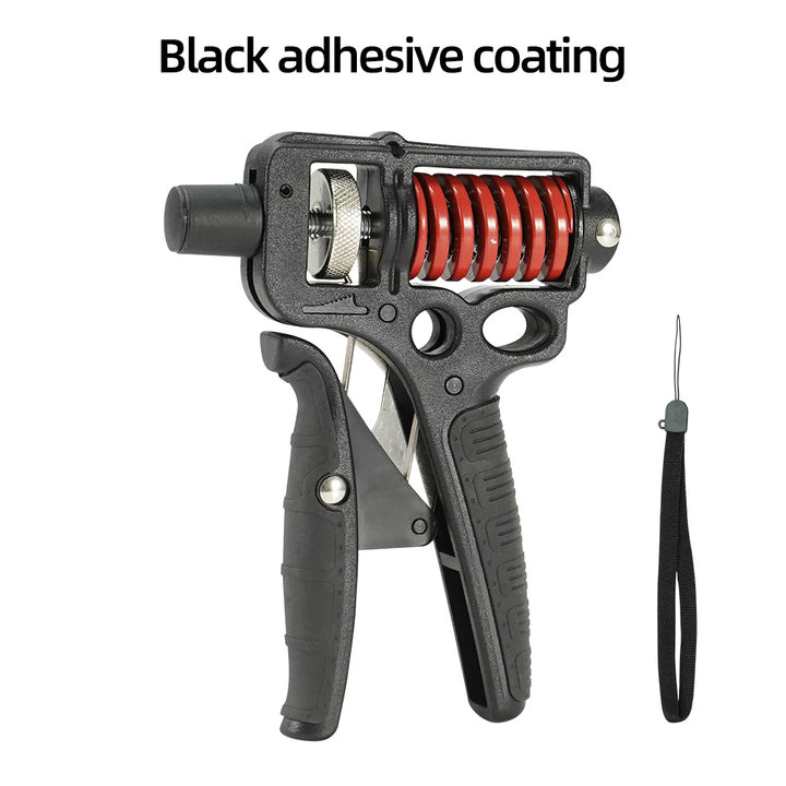 Premium Adjustable Hand Grip Strengthener - 5-120kg Finger Expander for Arm, Wrist & Forearm Training - Durable Steel Spring Gripper for Fitness & Exercise
