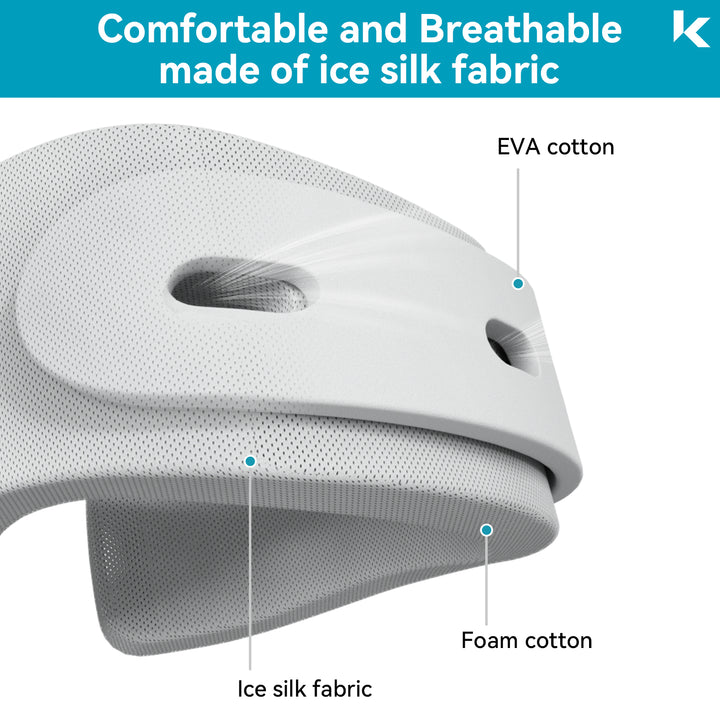 Premium Adjustable Neck Brace Foam Cervical Collar for Pain Relief, Comfortable Support for Home Use and Sleeping, Various Sizes S-XL