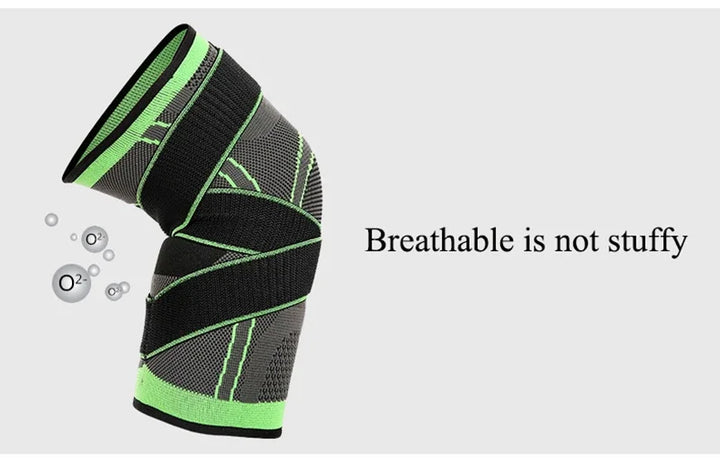 Premium Adjustable Sports Knee Pad – Patella Stabilizer Brace Support for Running Hiking and Basketball