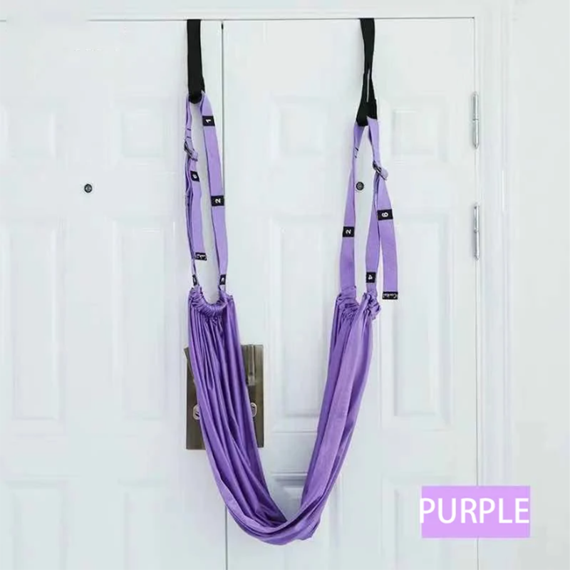 Premium Aerial Yoga Belt – Durable Inversion Trainer for Yoga, Fitness, and Stretching, Thick Elastic Design for Safe Split & Waist Flexibility Training, Ideal for Adults, Kids & Seniors
