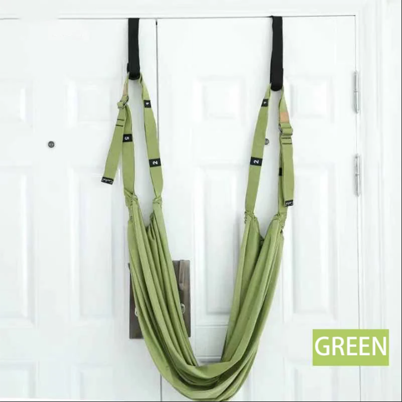 Premium Aerial Yoga Belt – Durable Inversion Trainer for Yoga, Fitness, and Stretching, Thick Elastic Design for Safe Split & Waist Flexibility Training, Ideal for Adults, Kids & Seniors