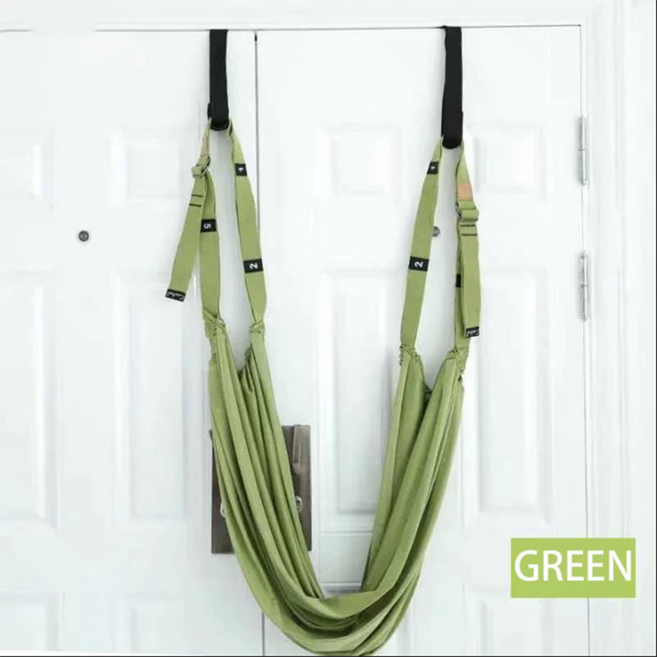Premium Aerial Yoga Belt – Durable Inversion Trainer for Yoga, Fitness, and Stretching, Thick Elastic Design for Safe Split & Waist Flexibility Training, Ideal for Adults, Kids & Seniors