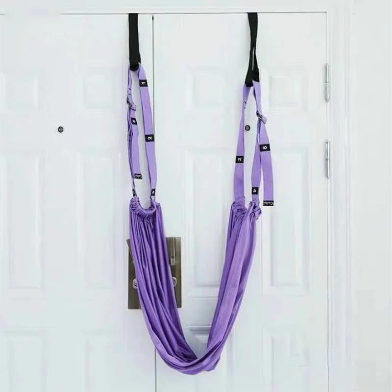 Premium Aerial Yoga Belt – Durable Inversion Trainer for Yoga, Fitness, and Stretching, Thick Elastic Design for Safe Split & Waist Flexibility Training, Ideal for Adults, Kids & Seniors