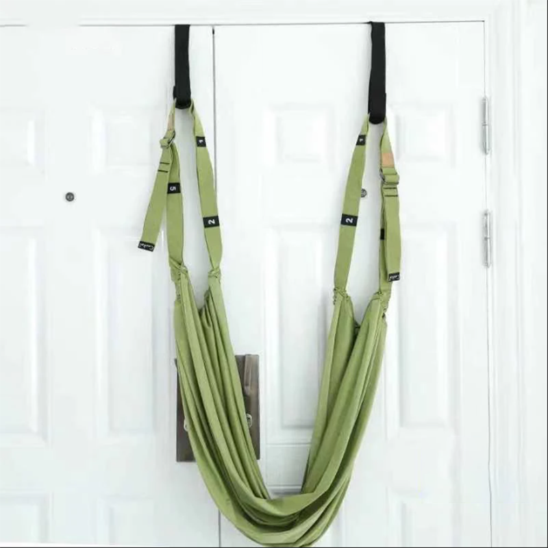 Premium Aerial Yoga Belt – Durable Inversion Trainer for Yoga, Fitness, and Stretching, Thick Elastic Design for Safe Split & Waist Flexibility Training, Ideal for Adults, Kids & Seniors