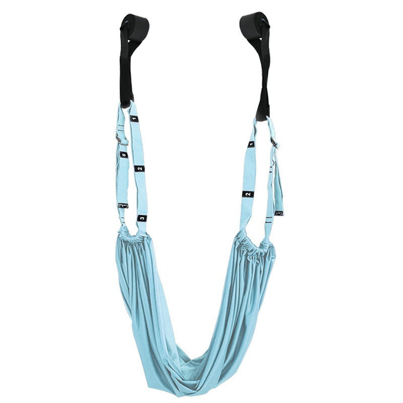 Premium Aerial Yoga Belt – Durable Inversion Trainer for Yoga, Fitness, and Stretching, Thick Elastic Design for Safe Split & Waist Flexibility Training, Ideal for Adults, Kids & Seniors