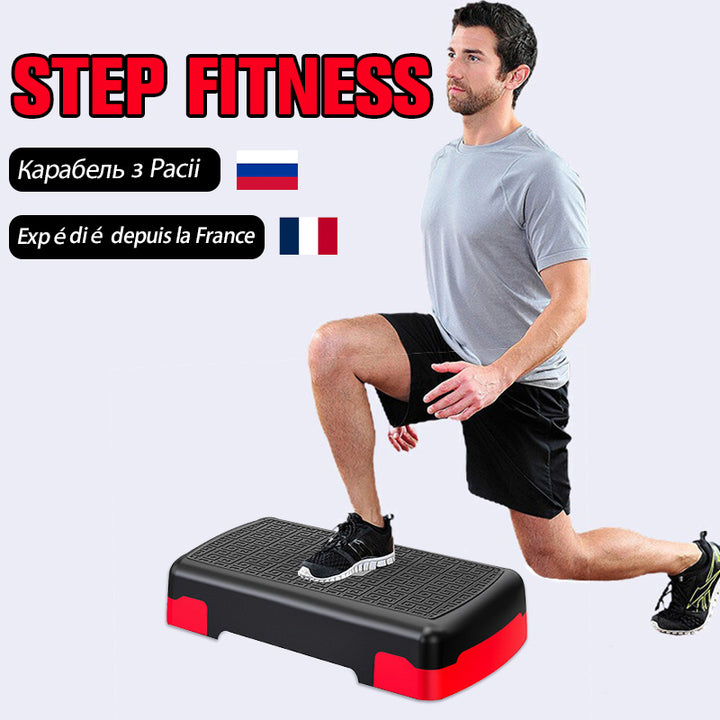 Premium Aerobic Fitness Stepper – Non-Slip Foot Pedal, Adjustable & Portable, 200KG Load-Bearing, Honeycomb Anti-Slip Surface for Home Gym, Cardio & Strength Training