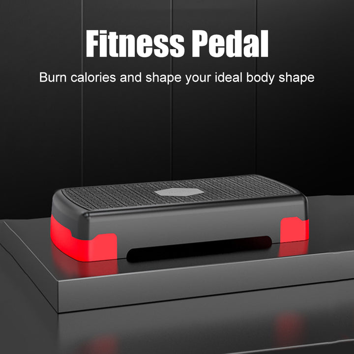 Premium Aerobic Fitness Stepper – Non-Slip Foot Pedal, Adjustable & Portable, 200KG Load-Bearing, Honeycomb Anti-Slip Surface for Home Gym, Cardio & Strength Training
