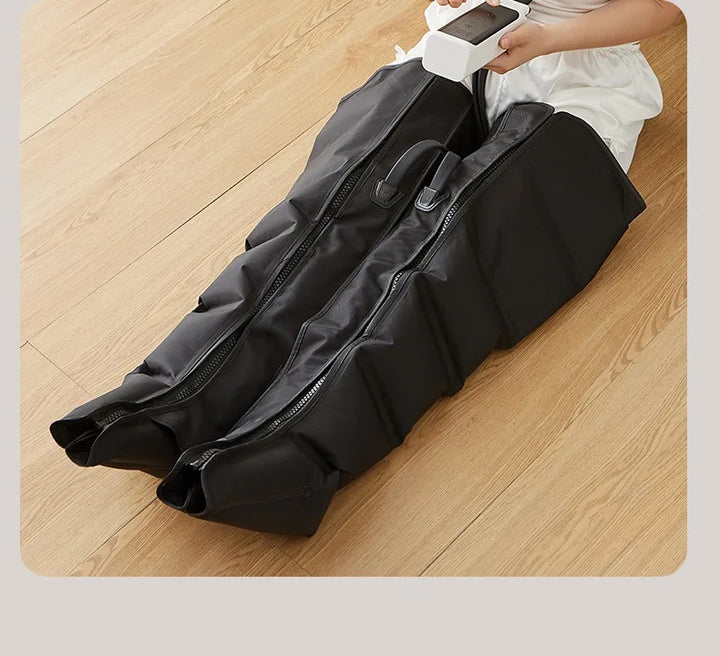 Premium Air Wave Leg Massager System – Professional Dynamic Compression Boots for Full Leg and Foot Relaxation