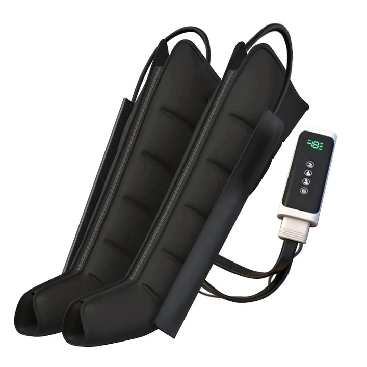 Premium Air Wave Leg Massager System – Professional Dynamic Compression Boots for Full Leg and Foot Relaxation