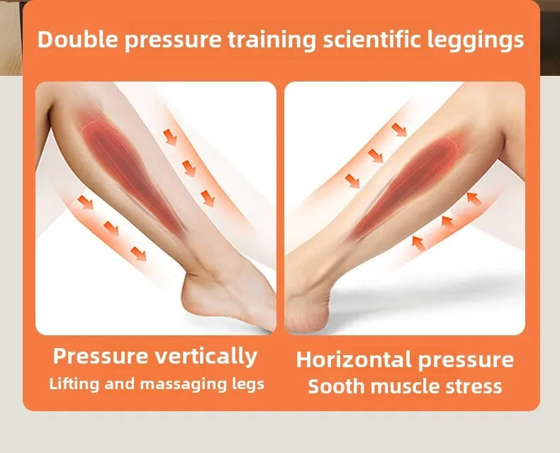 Premium Airwave Compression Leg Massager – Full Leg Air Pressure Wrap with 3 Modes and Cotton Sleeve