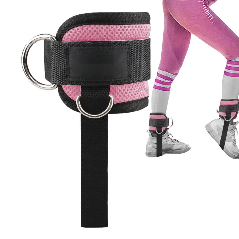 Premium Ankle Straps for Cable Machines – Adjustable, Breathable Fully Padded Ankle Cuffs for Leg Exercises, Workouts, and Fitness – Durable, Comfortable Ankle Support