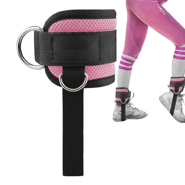 Premium Ankle Straps for Cable Machines – Adjustable, Breathable Fully Padded Ankle Cuffs for Leg Exercises, Workouts, and Fitness – Durable, Comfortable Ankle Support