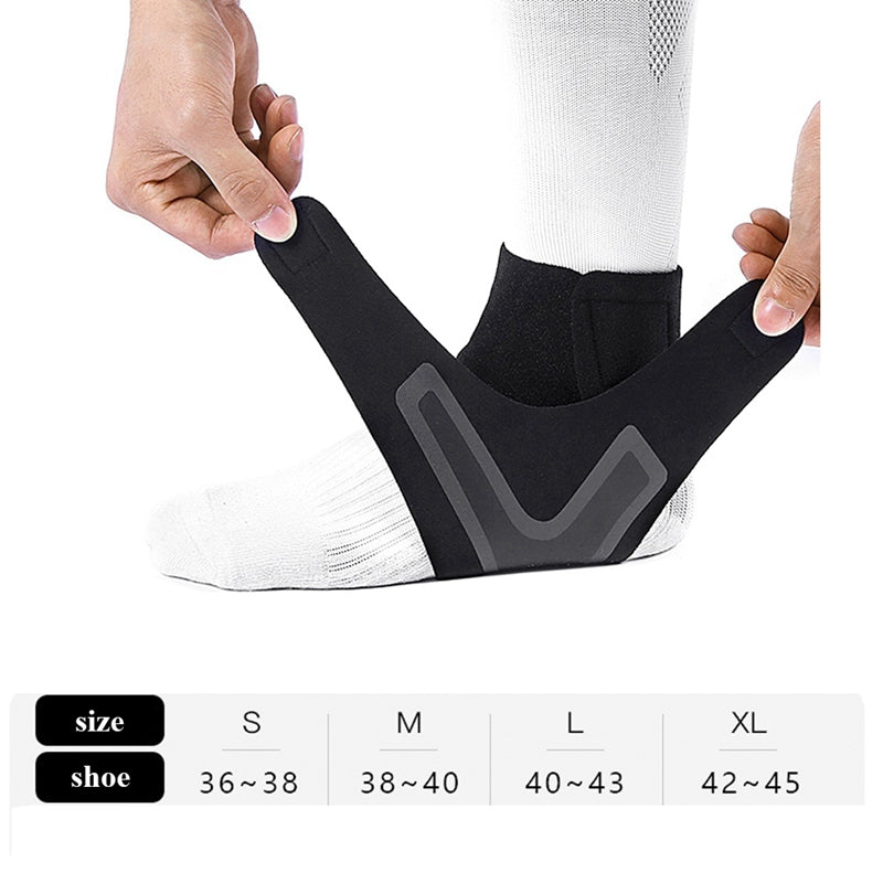 Premium Ankle Support Brace for Foot Drop Rehabilitation, Protective Splint with Adjustable Fixation Strips, Ideal for Health Massage, Multiple Sizes for Adults (S, M, L)