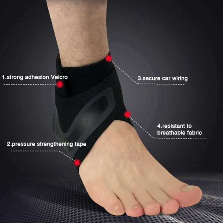 Premium Ankle Support Brace for Foot Drop Rehabilitation, Protective Splint with Adjustable Fixation Strips, Ideal for Health Massage, Multiple Sizes for Adults (S, M, L)