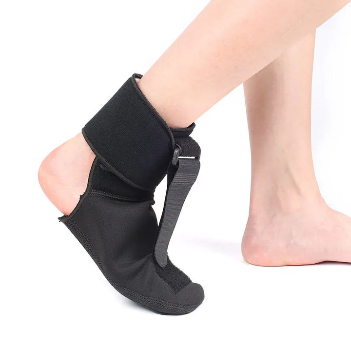 Premium Ankle Support Brace for Foot Drop Rehabilitation, Protective Splint with Adjustable Fixation Strips, Ideal for Health Massage, Multiple Sizes for Adults (S, M, L)