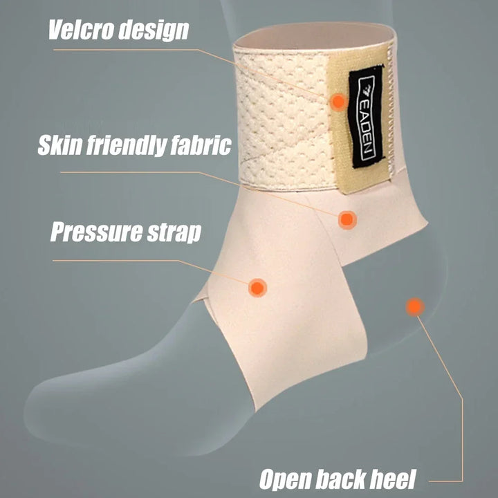 Premium Ankle Support Brace for Foot Drop Rehabilitation, Protective Splint with Adjustable Fixation Strips, Ideal for Health Massage, Multiple Sizes for Adults (S, M, L)
