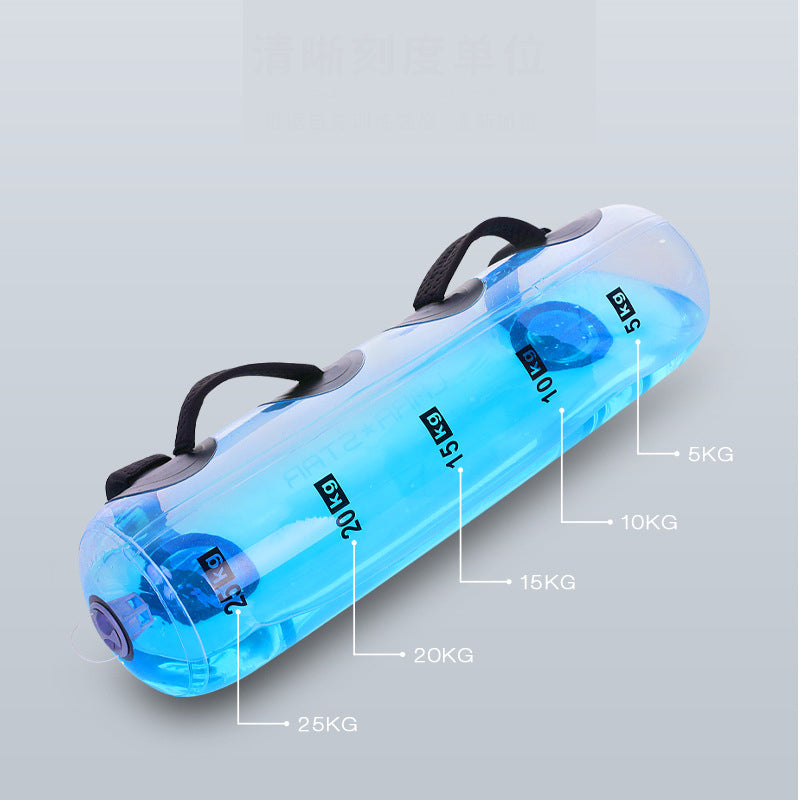 Premium Aqua Bag – Portable Inflatable Water Weightlifting Bag for Home Gym, Fitness, & Bodybuilding – Adjustable Resistance (5/10/15/20/30kg), PVC Material, Includes Inflator