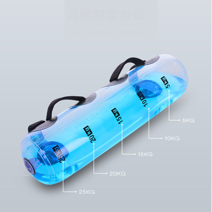 Premium Aqua Bag – Portable Inflatable Water Weightlifting Bag for Home Gym, Fitness, & Bodybuilding – Adjustable Resistance (5/10/15/20/30kg), PVC Material, Includes Inflator
