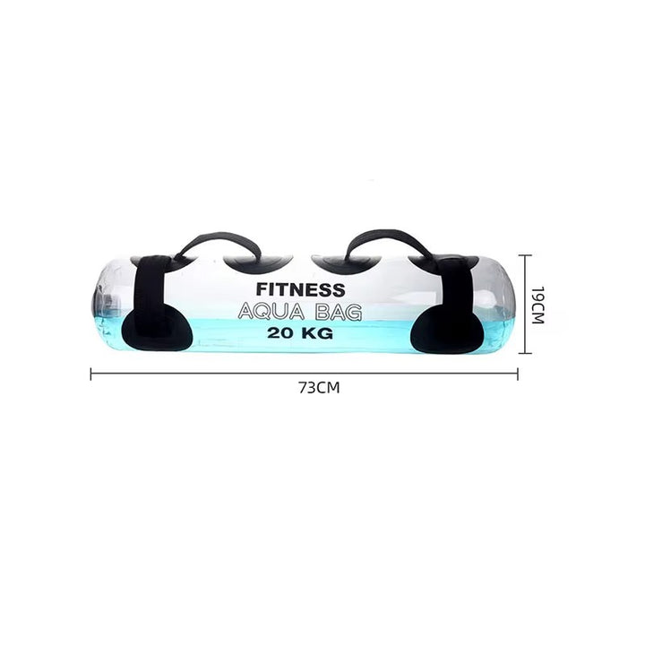Premium Aqua Bag – Portable Inflatable Water Weightlifting Bag for Home Gym, Fitness, & Bodybuilding – Adjustable Resistance (5/10/15/20/30kg), PVC Material, Includes Inflator