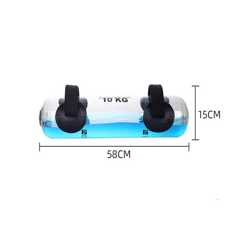 Premium Aqua Bag – Portable Inflatable Water Weightlifting Bag for Home Gym, Fitness, & Bodybuilding – Adjustable Resistance (5/10/15/20/30kg), PVC Material, Includes Inflator
