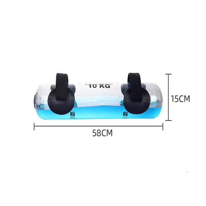 Premium Aqua Bag – Portable Inflatable Water Weightlifting Bag for Home Gym, Fitness, & Bodybuilding – Adjustable Resistance (5/10/15/20/30kg), PVC Material, Includes Inflator