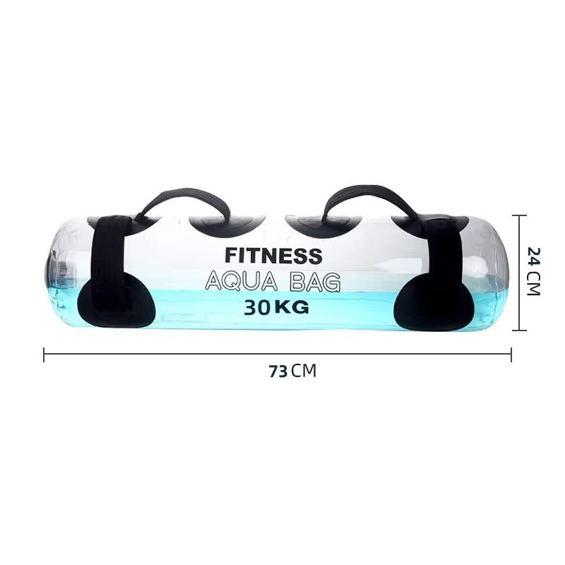 Premium Aqua Bag – Portable Inflatable Water Weightlifting Bag for Home Gym, Fitness, & Bodybuilding – Adjustable Resistance (5/10/15/20/30kg), PVC Material, Includes Inflator
