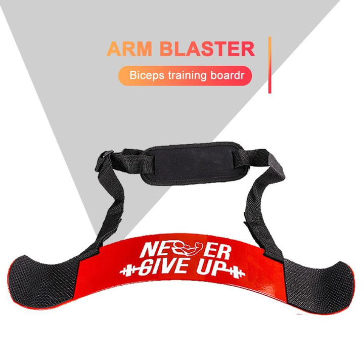 Premium Arm Blaster – Adjustable Bodybuilding Support for Biceps & Triceps, Lightweight Aluminum Alloy with Padded Elbow Support for Effective Curling & Lifting Exercises, Durable and Comfortable Training Accessory